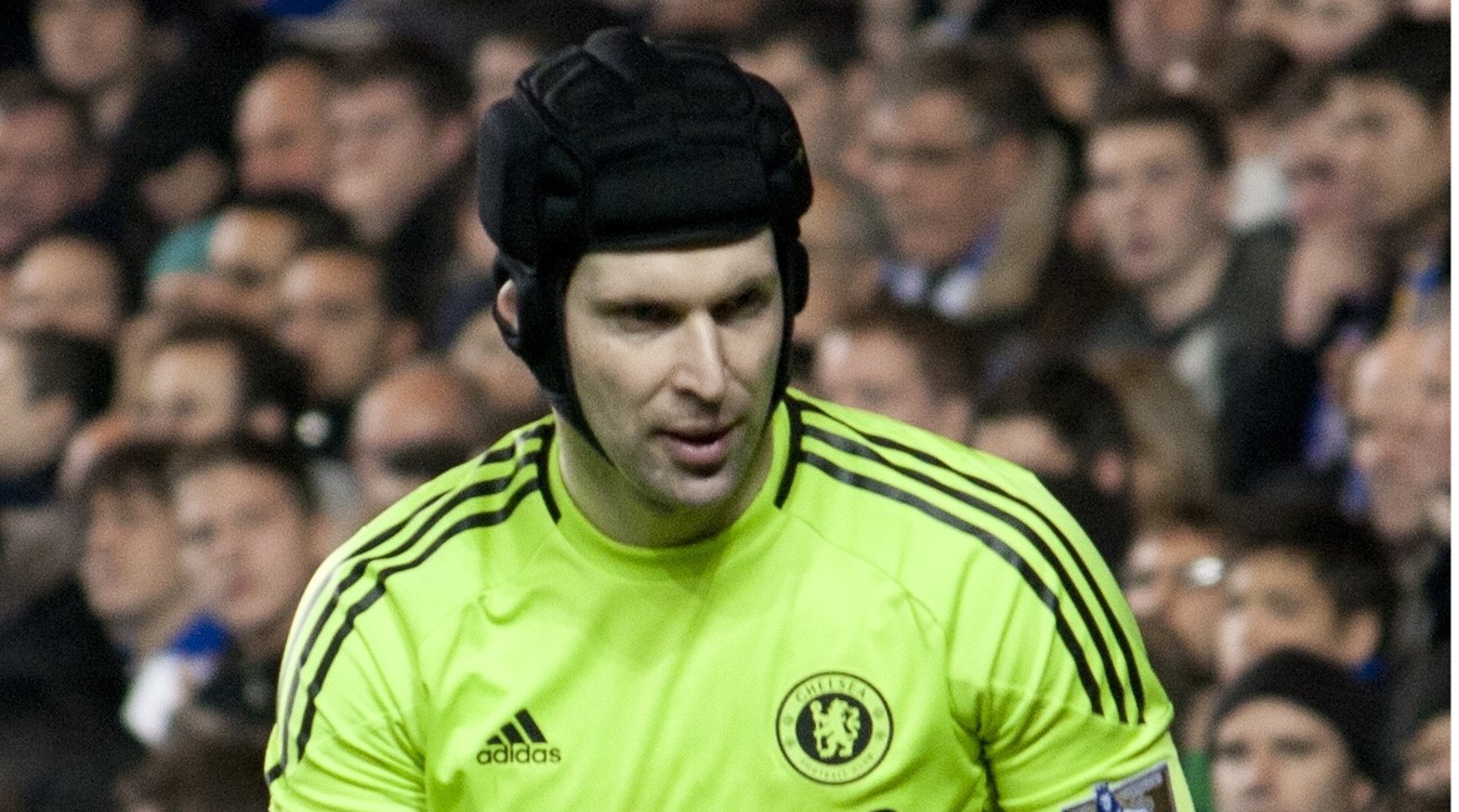 Petr Cech while playing for Chelsea
