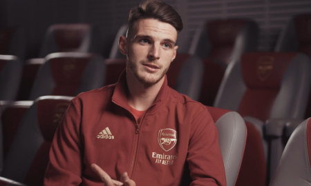Declan Rice has completed his move to Arsenal
