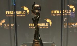The Women's World Cup trophy